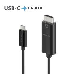 USB-C til HDMI 2.0 kabel 4K60 1m PureLink, iSeries Sort