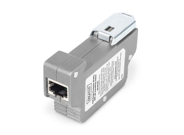 Digitus overspenningsvern RJ45 DIN rail DIN PoE, -> 10kV 