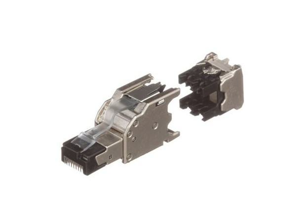 RJ45 han, kat6a, Feltterminerbar STP Panduit T586B 